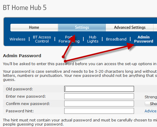 bt-hub-password